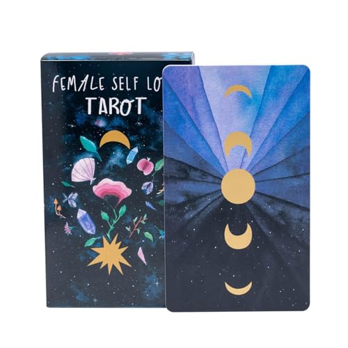 Tarot Cards, Fate Divination Tarot, 78 Cards Tarot Deck, Tarot Oracle Cards, Tarot Game, Tarot Cards for Entertainment, Tarot Board Game, Divination Fate Tarot for Entertainment Gathering von Pzuryhg