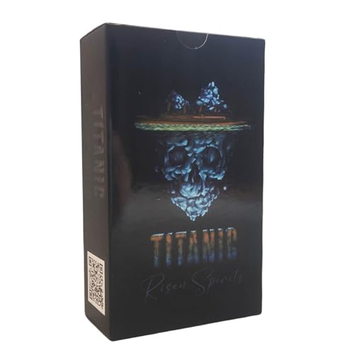 Tarot-Deck Englisch, 78 Karten Tarotkarten, Wahrsagung Tarotspiel, Tarot-Deck, Tarotkarten-Set, Wahrsagungskartendeck, 12 x 7 cm, tragbares Tarotkartendeck für Unterhaltung von Pzuryhg