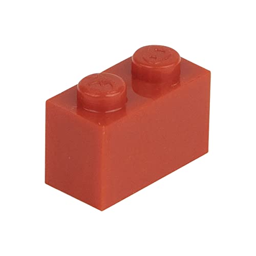 Q-Bricks Beutel 1000Stck. Bausteine 1x2 Feuerrot 620 von Q-Bricks