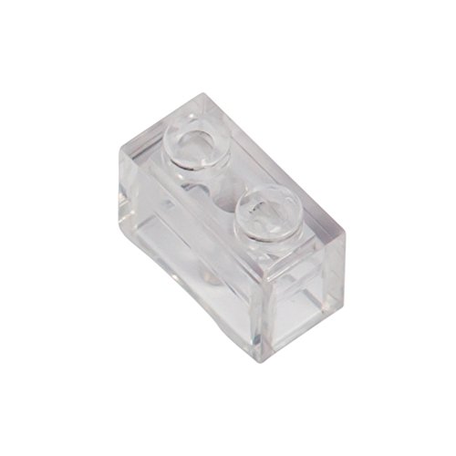 Q-Bricks Beutel 1000Stck. Bausteine 1x2 Transparent 920 von Q-Bricks