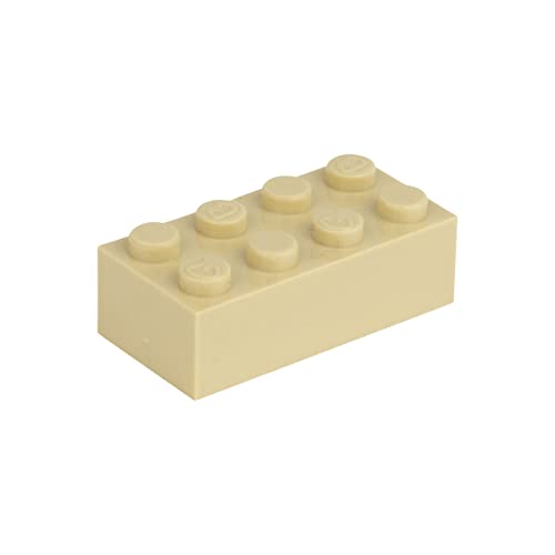 Q-BRICKS Beutel 250Stck. Bausteine 2x4 Elfenbein 094 von Q-BRICKS