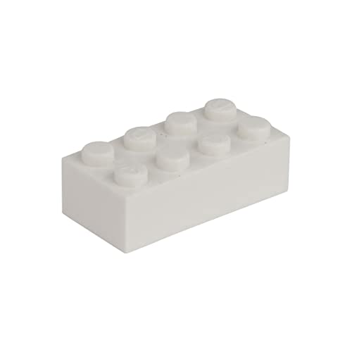 Q-BRICKS Beutel 250Stck. Bausteine 2x4 Reinweiss 713 von Q-BRICKS