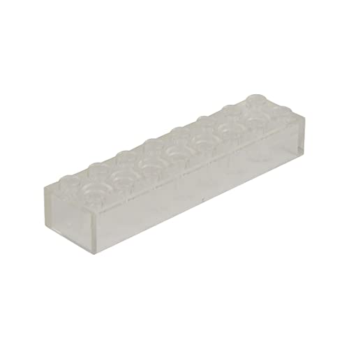 Q-BRICKS Beutel 250Stck. Bausteine 2x8 Transparent 920 von Q-BRICKS