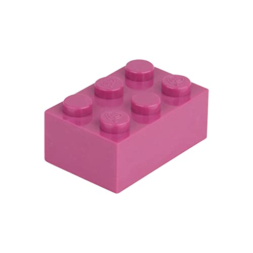 Q-Bricks Beutel 500Stck. Bausteine 2x3 Magenta 824 von Q-Bricks