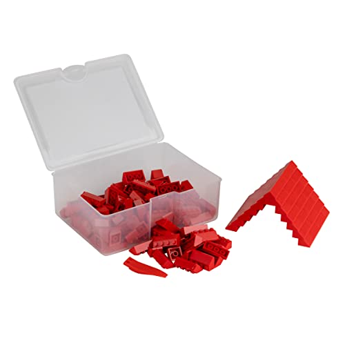 Q-Bricks Box mit Dachsteinmischung- Feuerrot 620/150 STK. von Q-Bricks