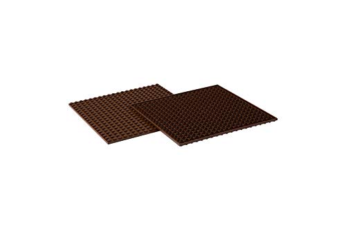 Q-Bricks Loose Plate 20X20 Brown 090 von Q-Bricks