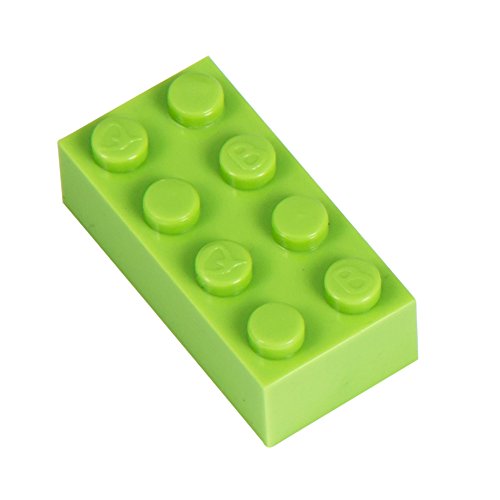 Q-Bricks Beutel 1000Stck. Bausteine 2x4 Hellgrün 334 von Q-Bricks