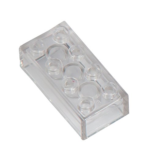 Q-BRICKS Beutel 250Stck. Bausteine 2x4 Transparent 920 von Q-BRICKS