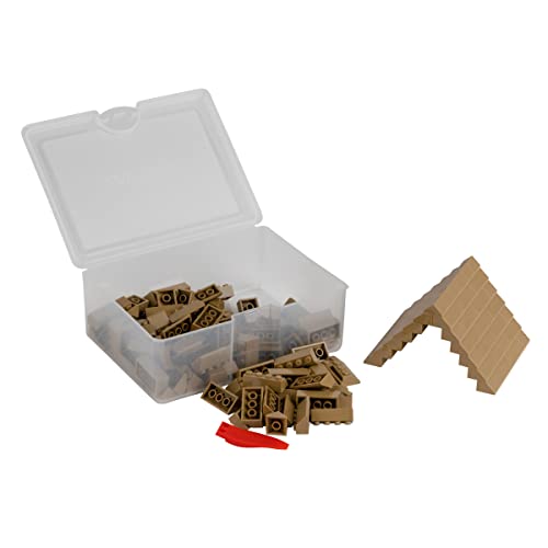 Q-Bricks Box mit Dachsteinmischung- Graubeige 268/150 STK. von Q-Bricks