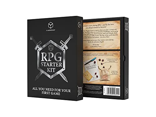 Q-Workshop 89513 RPG Starter Kit Cardgame, Mehrfarbig, one size von Q Workshop