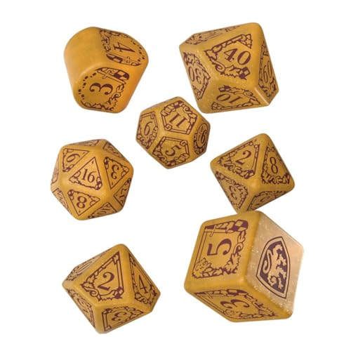 Q-Workshop Harry Potter - Gryffindor Modern Dice Set - Gold von Q Workshop