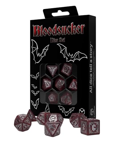 Q-Workshop QWOSBSU2 Bloodsucker Dice Set: Scarlet von Q Workshop