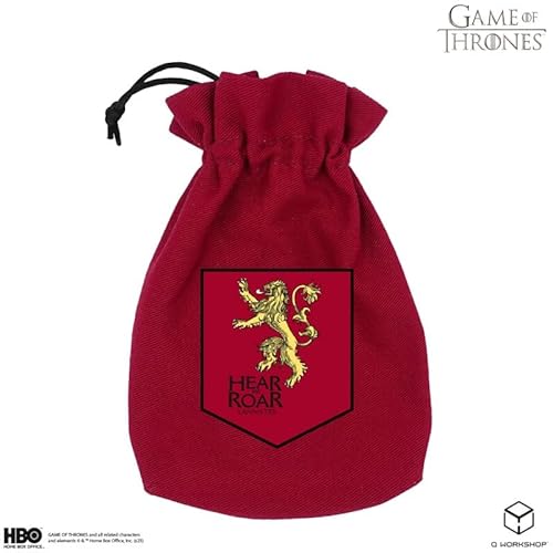 Q-Workshop Game of Thrones. Lannister Dice Pouch Q-Workshop Game of Thrones. Lannister Dice Pouch von Q Workshop