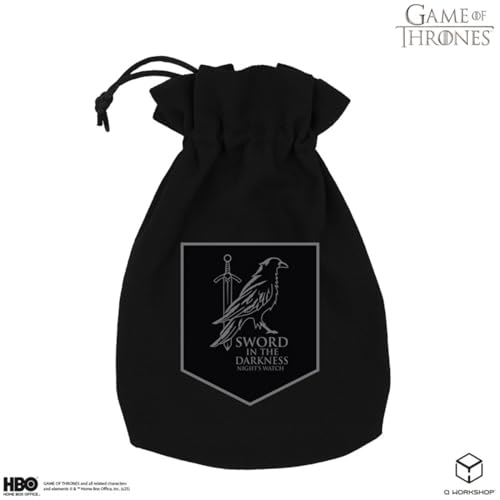 Q-Workshop Game of Thrones. Night's Watch Dice Pouch Q-Workshop Game of Thrones. Night's Watch Dice Pouch von Q Workshop