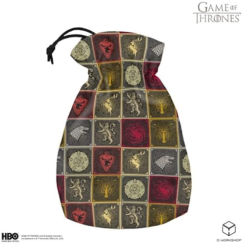 Q-Workshop Game of Thrones. The Sigils Pattern Dice Pouch Q-Workshop Game of Thrones. The Sigils Pattern Dice Pouch von Q Workshop