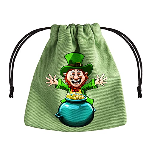 Q-Workshop QWOBSTP1 Lucky Green Dice Bag - Pot of Gold von Q Workshop