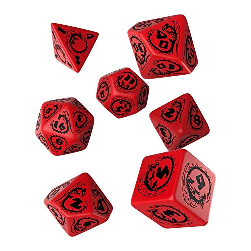 Q-Workshop QWODRA04 - Dragon Dice Red/Black (7) von Q Workshop