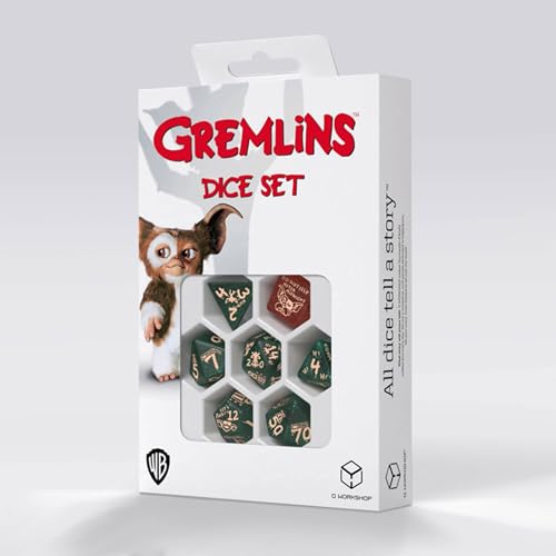 Q-Workshop QWOGRE23 Gremlin Dice Set 2023 von Q Workshop