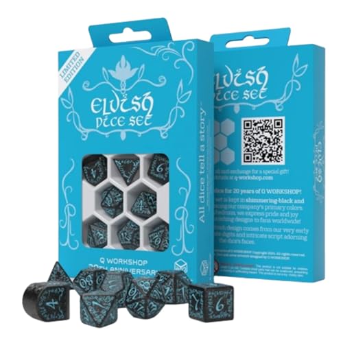 Q-Workshop QWOS20Y1 20 Years Special Dice Set (8) von Q Workshop