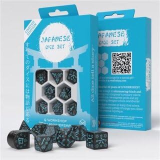 Q-Workshop QWOS20Y5 20 Years: Japanese Dice Set (8) von Q Workshop