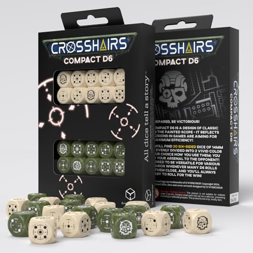 Q-Workshop Crosshairs Compact D6: Beige & Olive von Q Workshop