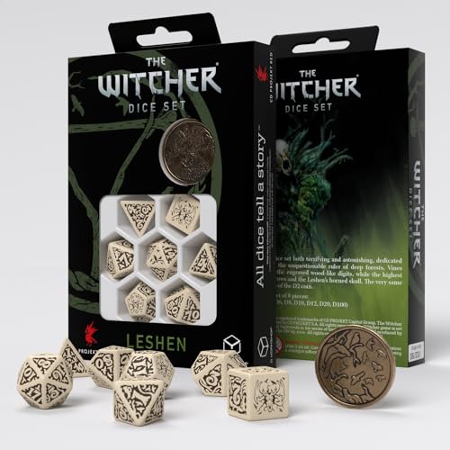 Q-Workshop The Witcher Dice Set: Leshen - The Master of Crows (7) von Q Workshop