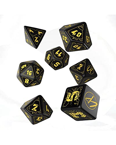 The Cyberpunk RPG Red Dice Set Wet Work von Q Workshop