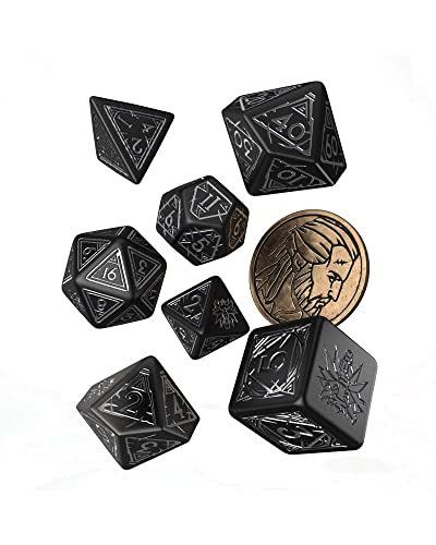 Q-Workshop The Witcher Dice Set Geralt - Silver Sword (7) von Q Workshop