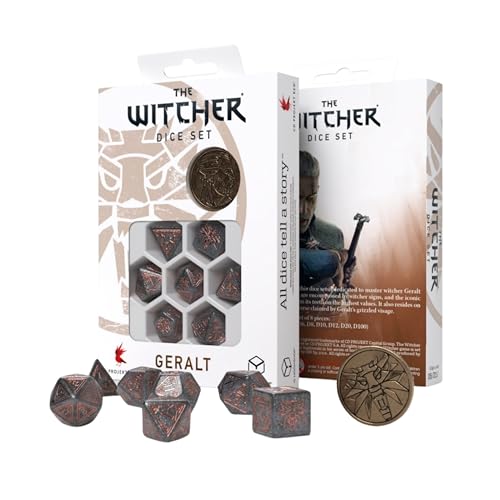 Q-Workshop The Witcher Dice Set. Geralt - Price of Neutrality Q-Workshop The Witcher Dice Set. Geralt - Price of Neutrality von Q Workshop