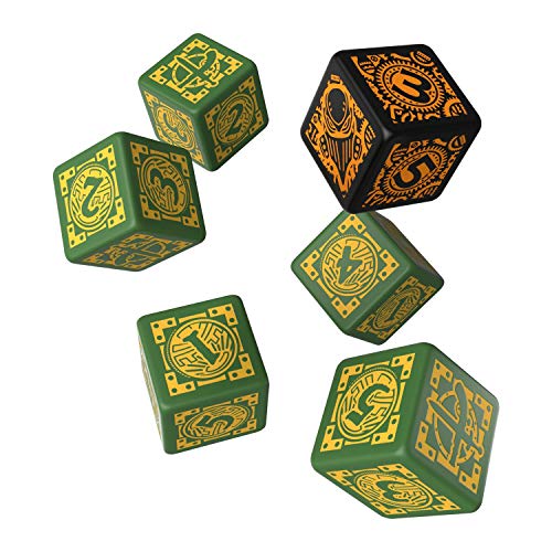 Warmachine Mercenaries Faction D6 Dice (6) von Q Workshop