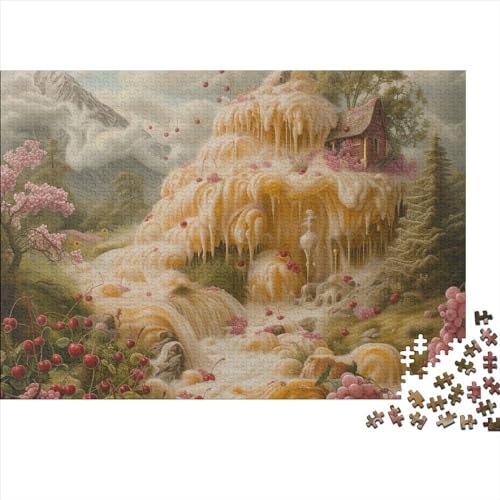 Wunderland Puzzle 1000 Teile Legespiel Schwierigkeitsgrad Logikspiel Geheime Welt Kinder Puzzle Entspannung Durch Puzzeln Zeitvertreib Für Alle Altersgruppen 1000pcs (75x50cm) von QAHSWIALN