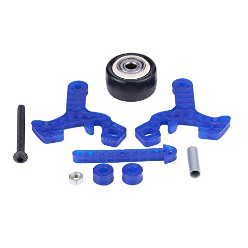 QANYEGN 1 Satz Hochgeschwindigkeits-Wheelie-Bar-Anti-Roll-Rad, RC-Anti-Roll-Rad, Heads-Up-Anti-Roll-Rad für HSP 94108/94111/94188 RC-Auto im Maßstab 1:10 von QANYEGN