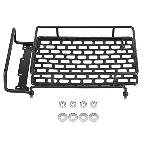 QANYEGN Gepäckträger-Dachträger, Metallträger-Set, kompatibles Crawler-Car-Modus-Zubehör aus Stahl für Kettenfahrzeuge (26,5 cm) von QANYEGN