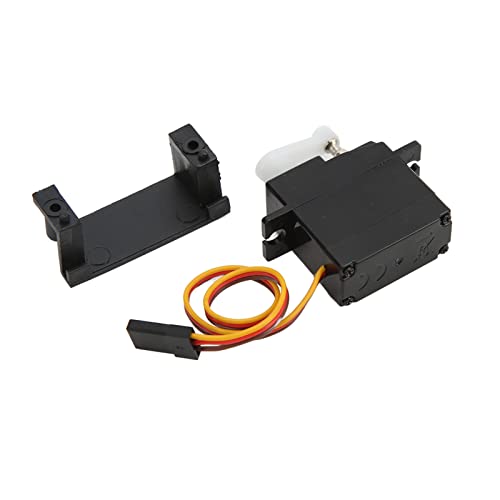 QANYEGN Metal Steering Gear Servo, Steering Gear Servo Component, Gear Servo Replacement with Base for RC Car von QANYEGN