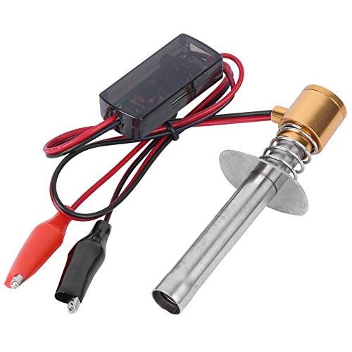 QANYEGN RC-Benzinauto-Starter mit automatischer Zündung, RC-Motorzünder, RC-Auto-Starterzündung für HSP 94122 94188 Auto Gold von QANYEGN