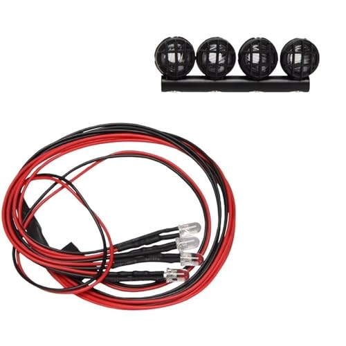 Kompatibel Mit SCX24 90081 AXI00001 Upgrade Teile Zubehör RC Auto Dach Lampe Lichter Bar 1/24 RC Crawler Auto RC-Autozubehörteile Kompatibel Mit SCX24 90081 AXI00001 Upgrade Teile Zubehör RC Auto Dach Lampe Lichter Bar 1/24 RC Crawler Auto RC-Autozubehörteile von QAWSED