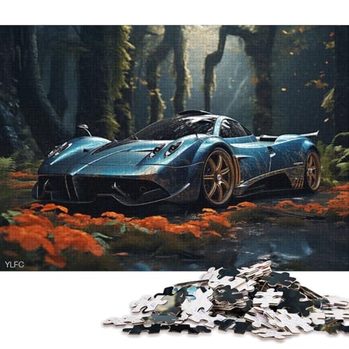 Art Sports Car Puzzle Relax Challenge Toy Premium-Puzzle aus Karton für Erwachsene und Kinder, 70 x 50 cm, 1000 Teile Art Sports Car Puzzle Relax Challenge Toy Premium-Puzzle aus Karton für Erwachsene und Kinder, 70 x 50 cm, 1000 Teile von QBIREX