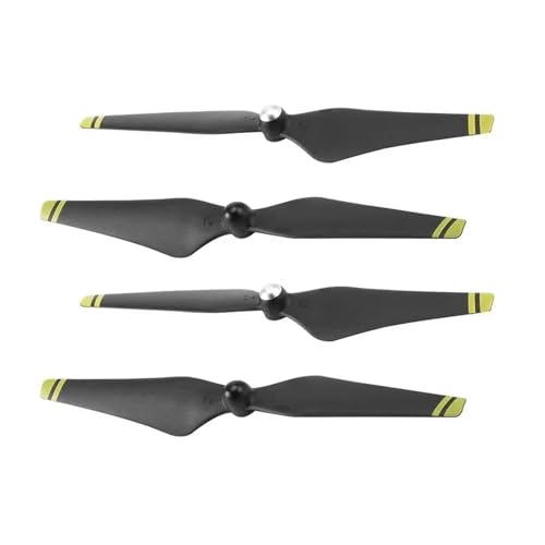 QBJSQYOT 4/8 stücke 9450 Propeller for D-JI Phantom 3 Erweiterte Standard Pro SE 2 Vision Drone Teile Requisiten Ersatz Klinge Drone zubehör(Black Gold 4pcs) von QBJSQYOT