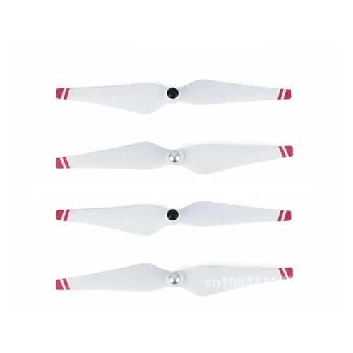 QBJSQYOT 4/8 stücke 9450 Propeller for D-JI Phantom 3 Erweiterte Standard Pro SE 2 Vision Drone Teile Requisiten Ersatz Klinge Drone zubehör(WhitePink 4pcs) von QBJSQYOT