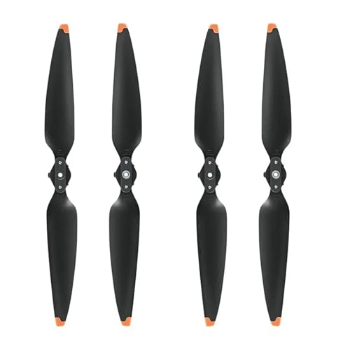 QBJSQYOT Drone Propeller for D-ji Air 3/S Ersatz 2 Paar 8747F Quadcopter Klingen 3 Farben Erhältlich for AIR3/S Drohnen Zubehör(2 Pair orange) von QBJSQYOT