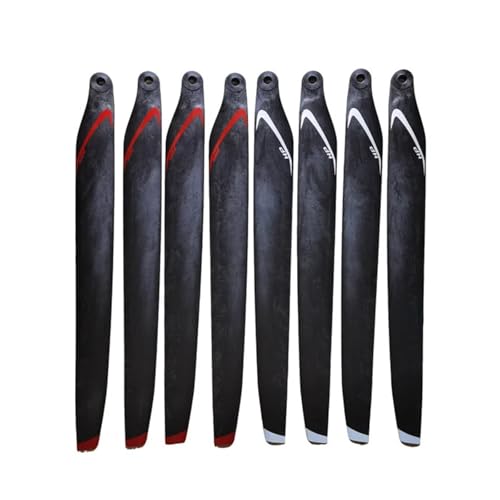 QBJSQYOT Faltbare Carbon Fiber Nylon Mix Propeller CW CCW Requisiten for X-AG P150 Landwirtschaft Anlage Drone Paddel Reparatur Ersatz Ersatzteil(P150 Props 8pcs) von QBJSQYOT