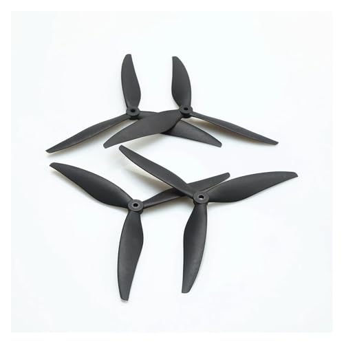 QBJSQYOT HQProp 7040/8040/9045/1050/1310 3-Blatt Carbon Nylon Propeller for RC FPV LR7 MAK4 Requisiten FPV Freestyle Drone Zubehör(1 Pair 1050) von QBJSQYOT