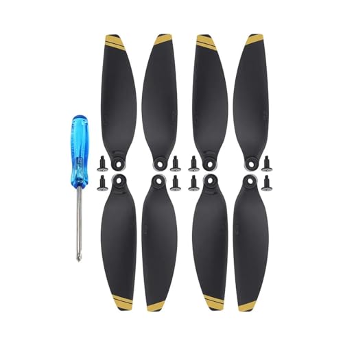 QBJSQYOT Propeller 4726F Flügel for Mavic Mini Lärm Reduktion Propeller UAV Zubehör Kleine Form Und Geräuscharm for D-JI Mini(Gold) von QBJSQYOT