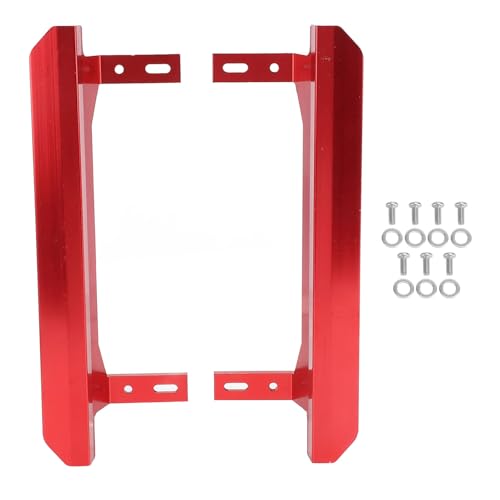 QERLONG RC -Auto Aluminiumlegierung Hochstärke Fußstuf (Red) von QERLONG