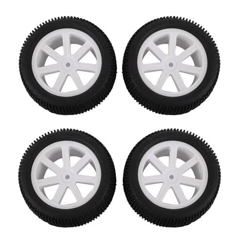 QERLONG RC Off Road Car Wheels Upgrade Stylish Tire Design für arrma Raider 10 BLS Wltoys MJXRC Hyper Go Rlaarlo 1/12 LKW von QERLONG