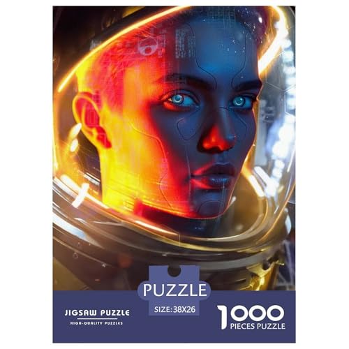 Astronaut, 1000-Teile-Puzzlespiel, Harmonische Und Entspannende Freizeit, Geeignet Für Die Ganze Familie, Ab 10 Jahren, 38x26cm/1000pcs Astronaut, 1000-Teile-Puzzlespiel, Harmonische Und Entspannende Freizeit, Geeignet Für Die Ganze Familie, Ab 10 Jahren, 38x26cm/1000pcs von QEVAWPAE