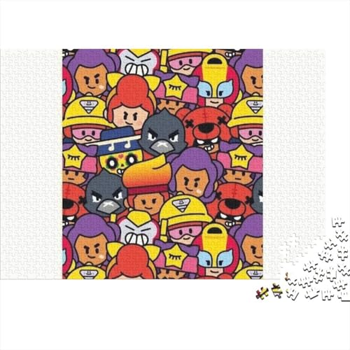 “3DBrawl Stars Gedrucktes Puzzle Für Kinder – 500 Teile, Abenteuer Im Pixelstil Mit Helden-Action, Kreatives Geschenk”300pcs (40x28cm) von QFGZXCEFI