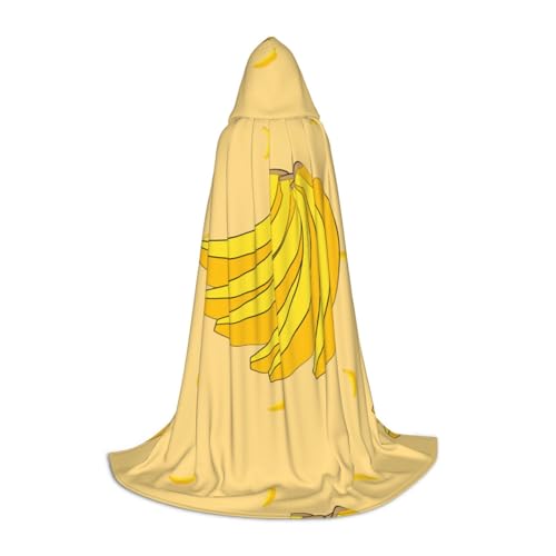 QHZLY Cartoon Banane Kapuzenumhang M für Teenager Langer Umhang Cosplay Maskerade Bühnenkostüm Comic-Con Karneval Rollenspiel QHZLY Cartoon Banane Kapuzenumhang M für Teenager Langer Umhang Cosplay Maskerade Bühnenkostüm Comic-Con Karneval Rollenspiel von QHZLY
