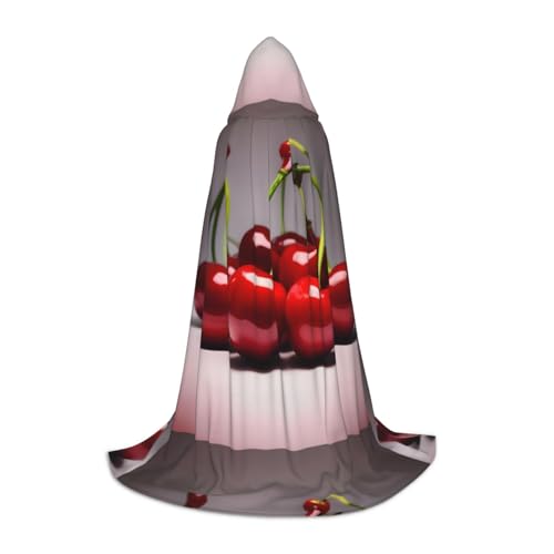 QHZLY Chilenische Kirschen Kapuzenumhang M für Teenager Langer Umhang Cosplay Maskerade Bühnenkostüm Comic-Con Karneval Rollenspiel QHZLY Chilenische Kirschen Kapuzenumhang M für Teenager Langer Umhang Cosplay Maskerade Bühnenkostüm Comic-Con Karneval Rollenspiel von QHZLY