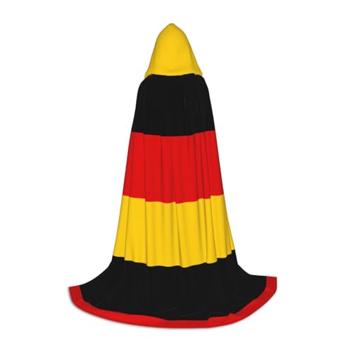 QHZLY Deutsche Flagge Kapuzenumhang L für Teenager Langer Umhang Cosplay Maskerade Bühnenkostüm Comic-Con Karneval Rollenspiel QHZLY Deutsche Flagge Kapuzenumhang L für Teenager Langer Umhang Cosplay Maskerade Bühnenkostüm Comic-Con Karneval Rollenspiel von QHZLY